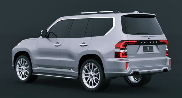 New Mitsubishi Montero 2022 Redesign